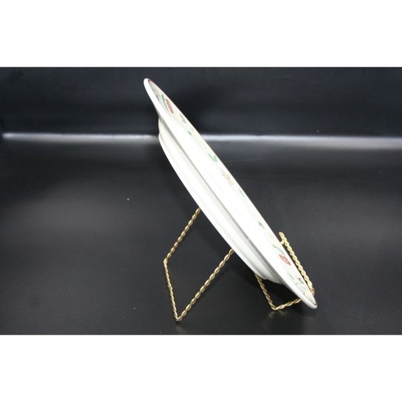 VILLEROY & BOCH AMERICAN SAMPLER FIRST IMPRESSIONS 1981 SET 4 DINNER PLATES 11" - Picture 6 of 9